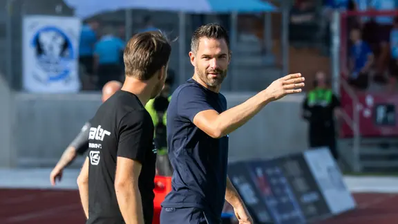 Benjamin Duda und Fabian Gerber im Gespräch