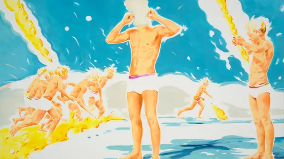 Norbert Bisky, Treibjagd, 2005,